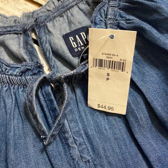 BNWT Gap Denim Girl’s S Dress Tunic - Picture 2 of 2